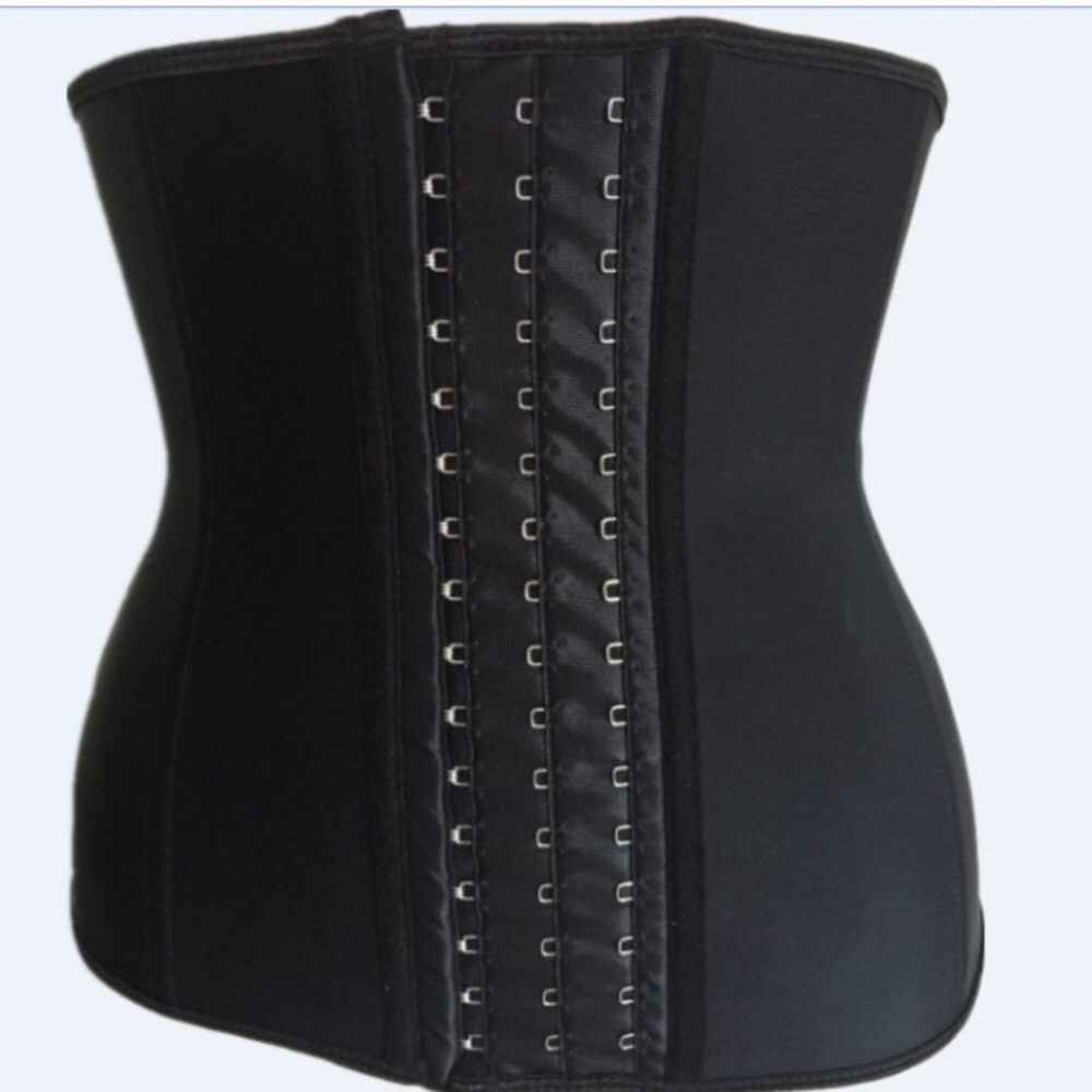 Black body shaper waist trimmer hook latch - Picture 2 of 7